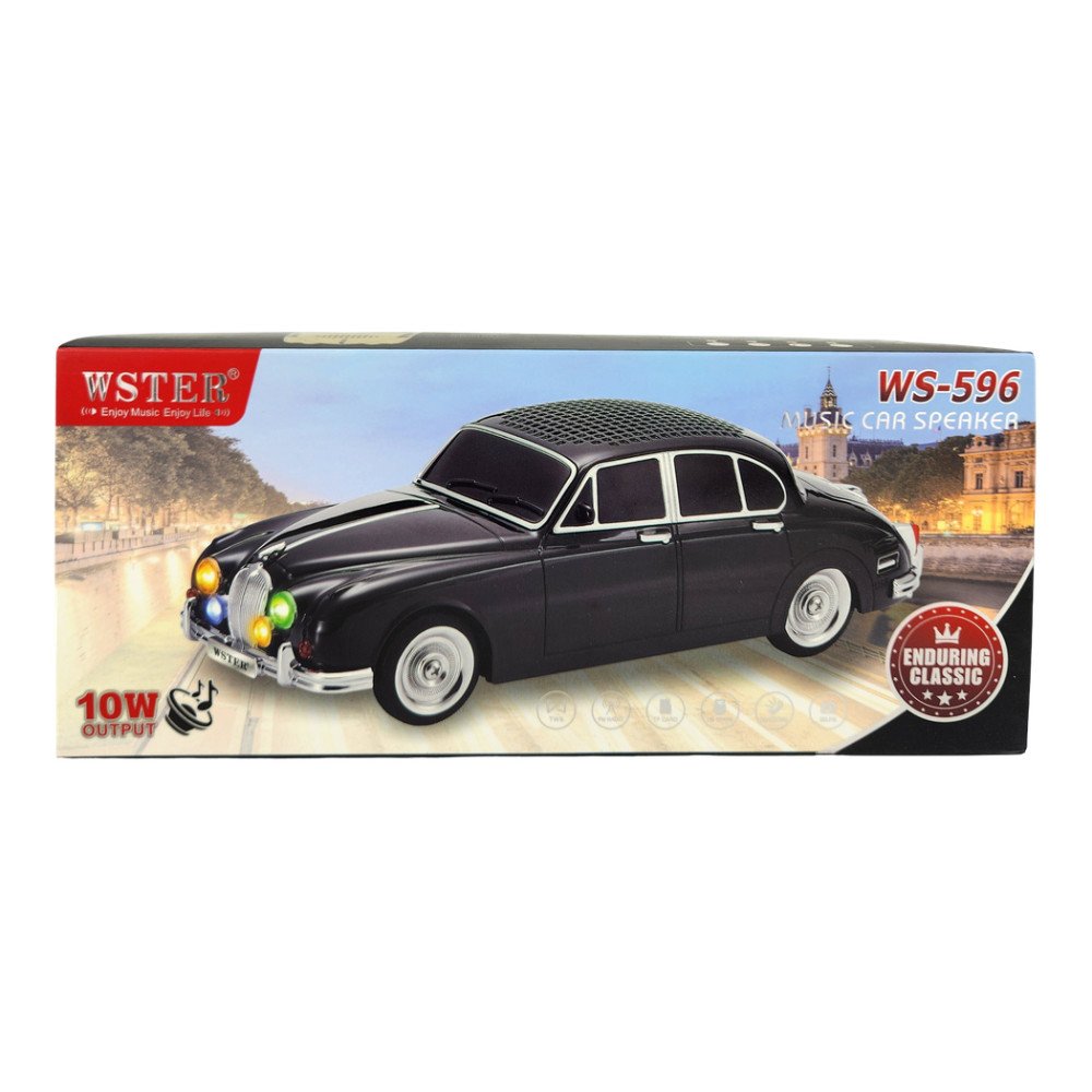 Wster Araba Figürlü Kablosuz Hoparlör 10W Ws-596