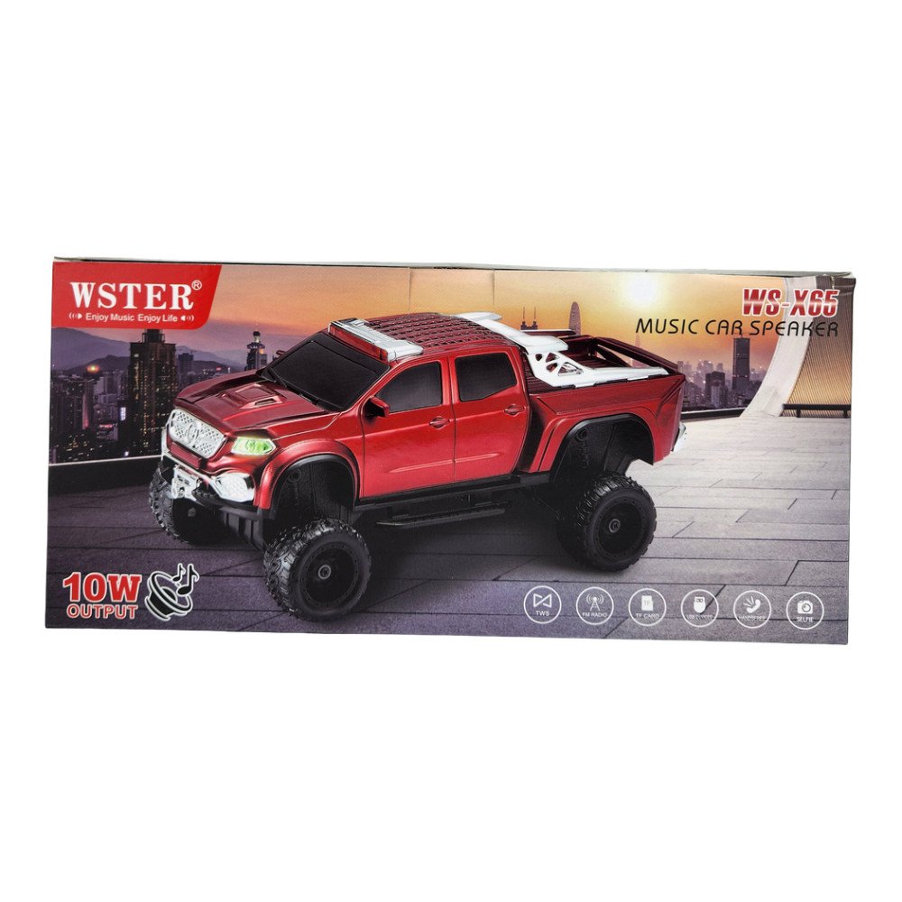 Wster Kamyon Figürlü Kablosuz Hoparlör 10W Ws-X65