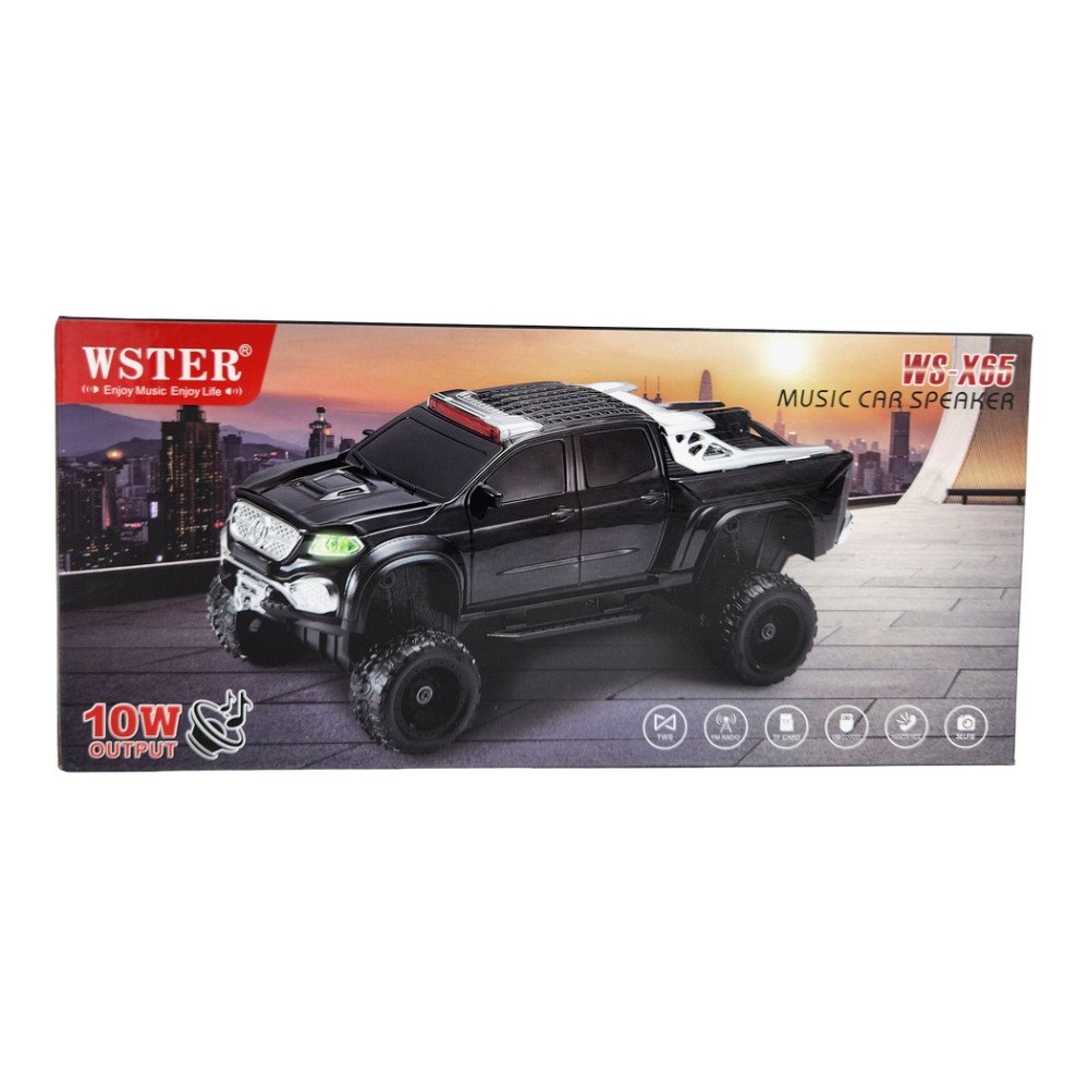 Wster Kamyon Figürlü Kablosuz Hoparlör 10W Ws-X65