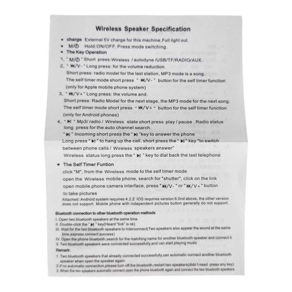 Wster Kamyon Figürlü Kablosuz Hoparlör 10W Ws-X65