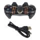 Glrtech P4 Kablosuz Oyun Kolu Double Motor Titreşimli Şarj Edilebilir Ps4 Uyumlu