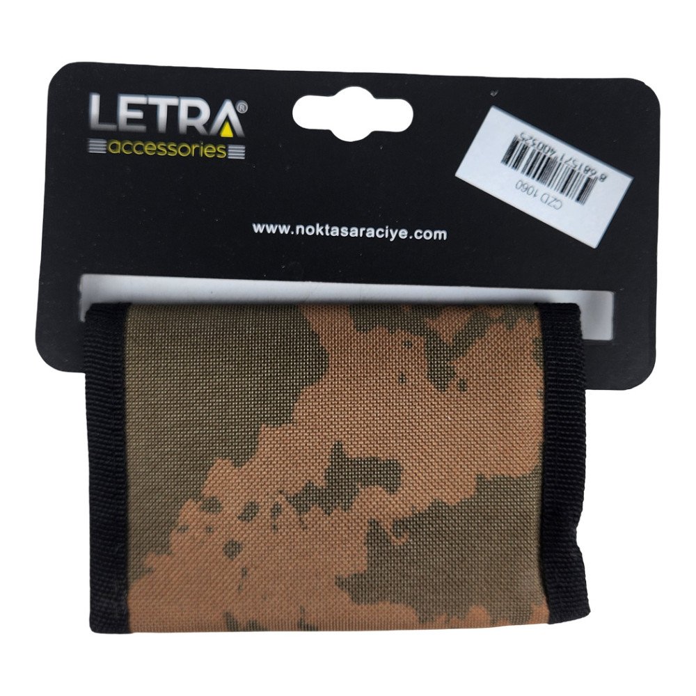 Letra Kumaş Asker Cüzdanı Czd1060 X 12 Adet