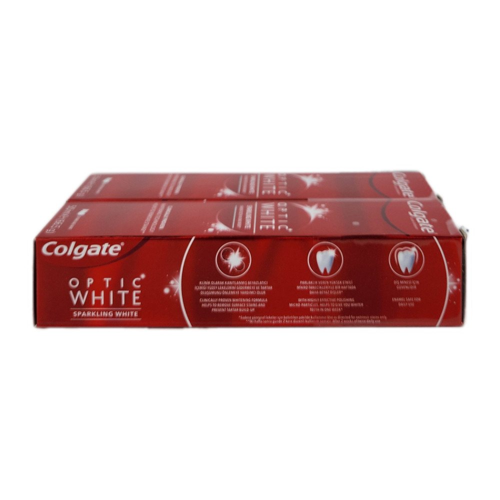 Colgate Optic White 50 ml 2’li Avantaj Paket Colgate Optic White 50 ml 2’li Avantaj Paket