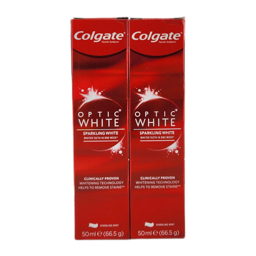 Colgate Optic White 50 ml 2’li Avantaj Paket Colgate Optic White 50 ml 2’li Avantaj Paket