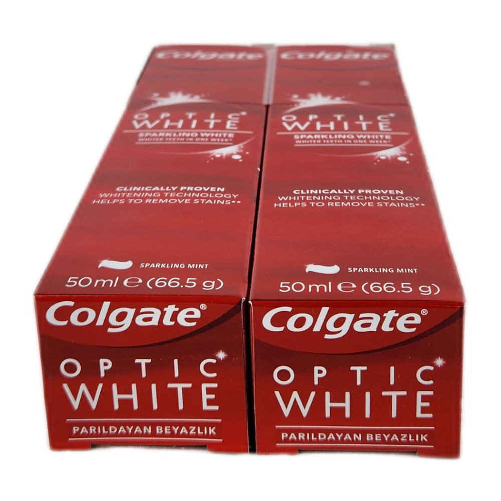 Colgate Optic White 50 ml 2’li Avantaj Paket Colgate Optic White 50 ml 2’li Avantaj Paket