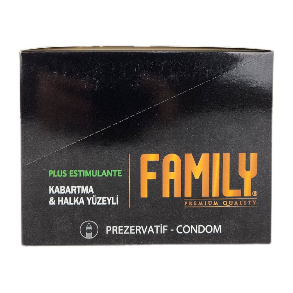 Family Plus PrezervatifKabartma & Halka Yüzeyli Kayganlaştırıcılı (12’li) x 12 Paket Family Plus PrezervatifKabartma & Halka Yüzeyli Kayganlaştırıcılı (12’li) x 12 Paket