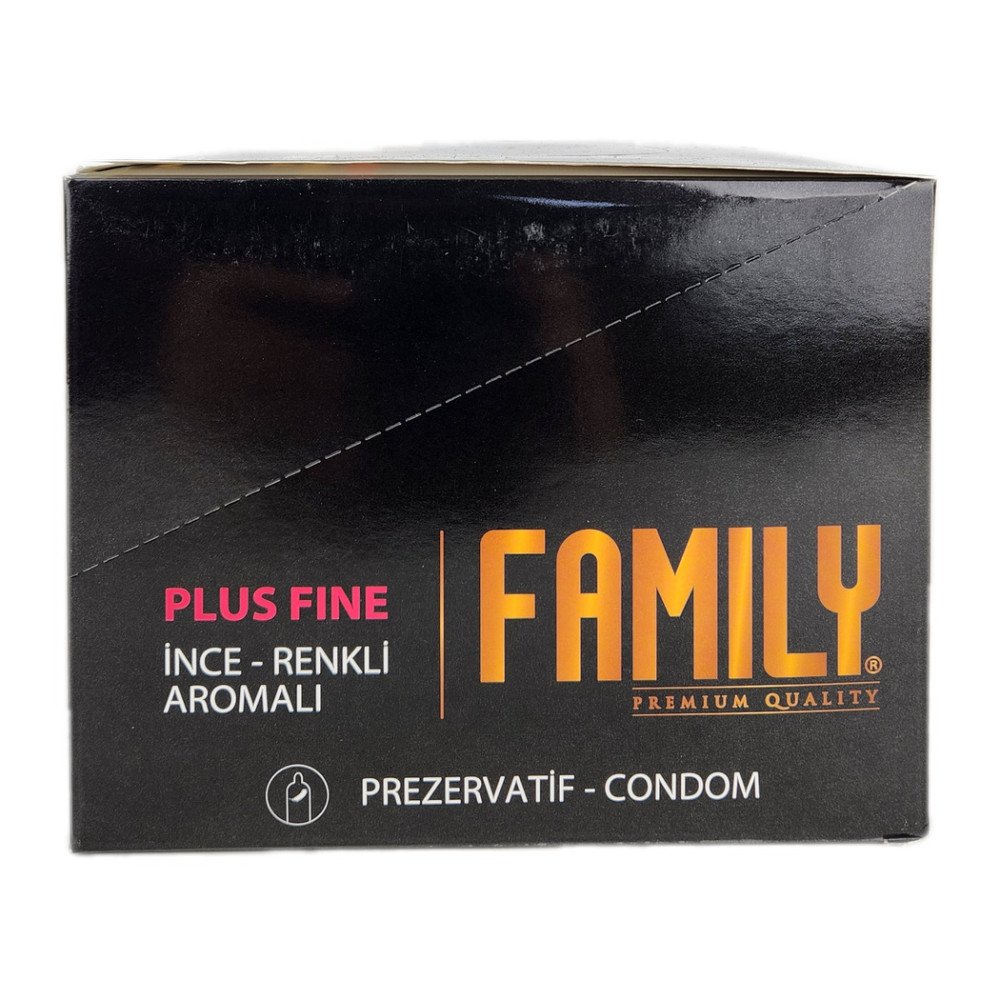 Family Plus PrezervatifFine İnce Renkli Aromalı (12’li) x 12 Paket Family Plus PrezervatifFine İnce Renkli Aromalı (12’li) x 12 Paket
