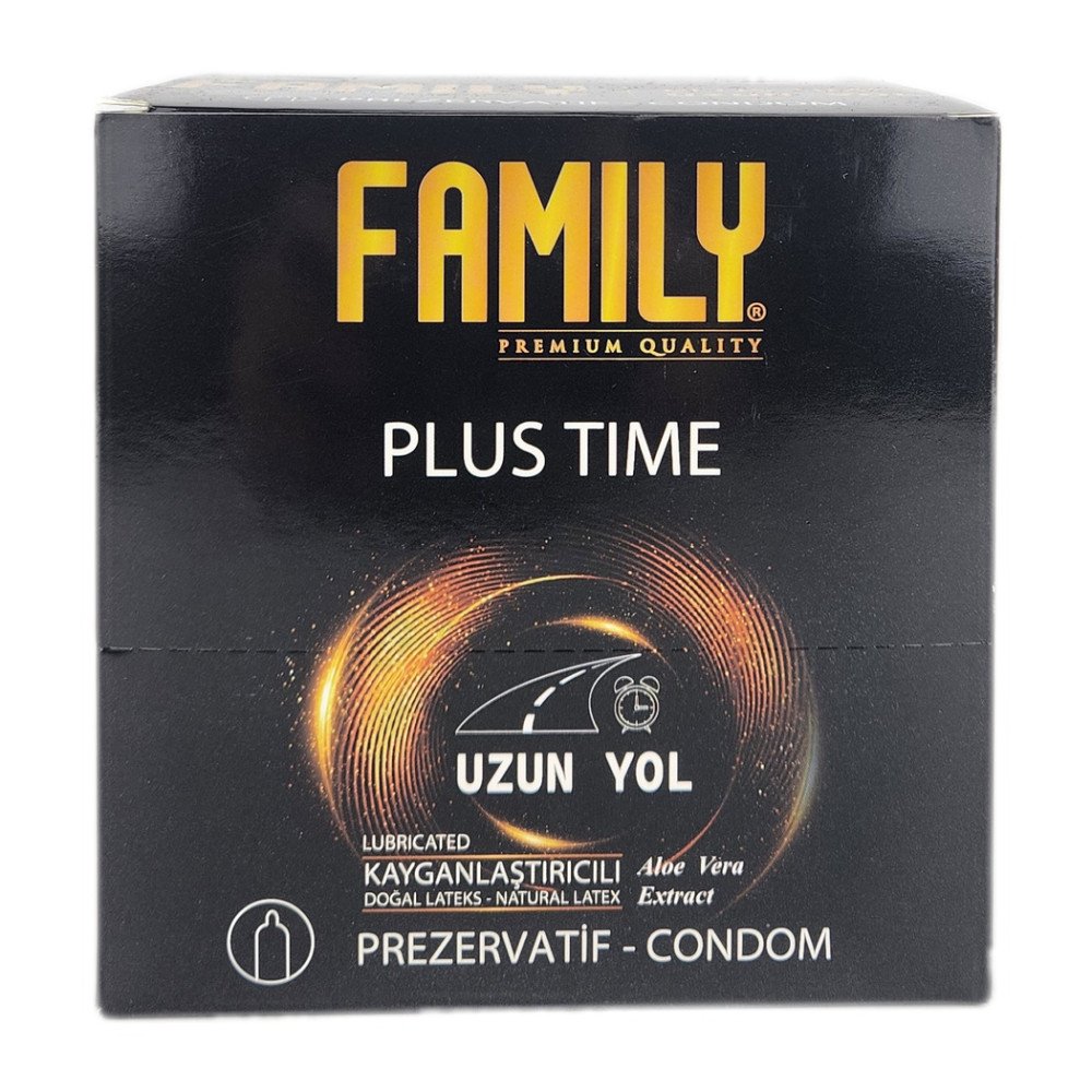 Family Plus PrezervatifTime Uzun Yol Aloe Veralı Kayganlaştırıcılı (12’li) x 12 Paket Family Plus PrezervatifTime Uzun Yol Aloe Veralı Kayganlaştırıcılı (12’li) x 12 Paket