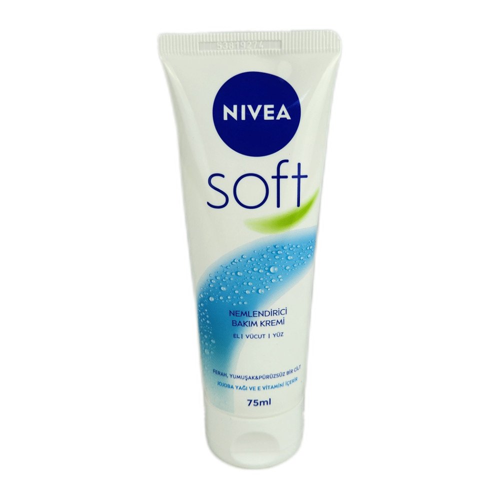 Nivea Soft 75 ml Tüp Krem x 6 Adet