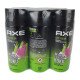 Axe Rock Deodorant 150 ml Epic Fresh x 6 Adet Axe Rock Deodorant 150 ml Epic Fresh x 6 Adet