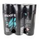 Axe Rock Deodorant 150 ml Apollo x 6 Adet Axe Rock Deodorant 150 ml Apollo x 6 Adet