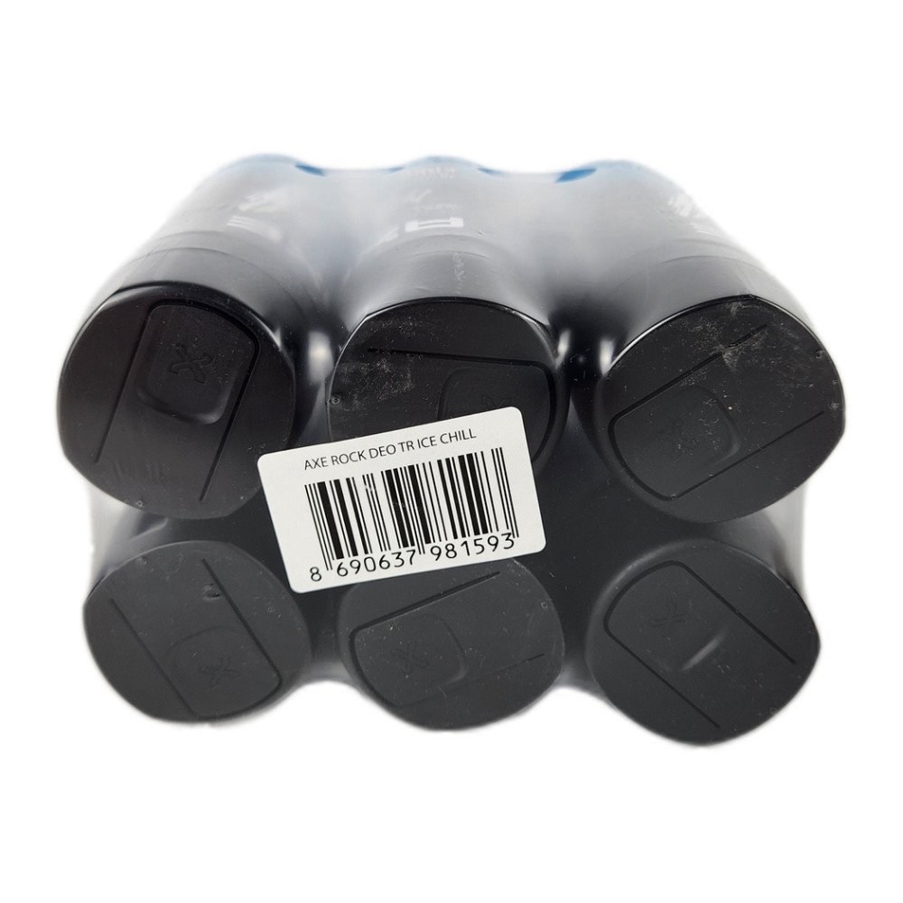 Axe Rock Deodorant 150 ml Ice Chill x 6 Adet Axe Rock Deodorant 150 ml Ice Chill x 6 Adet