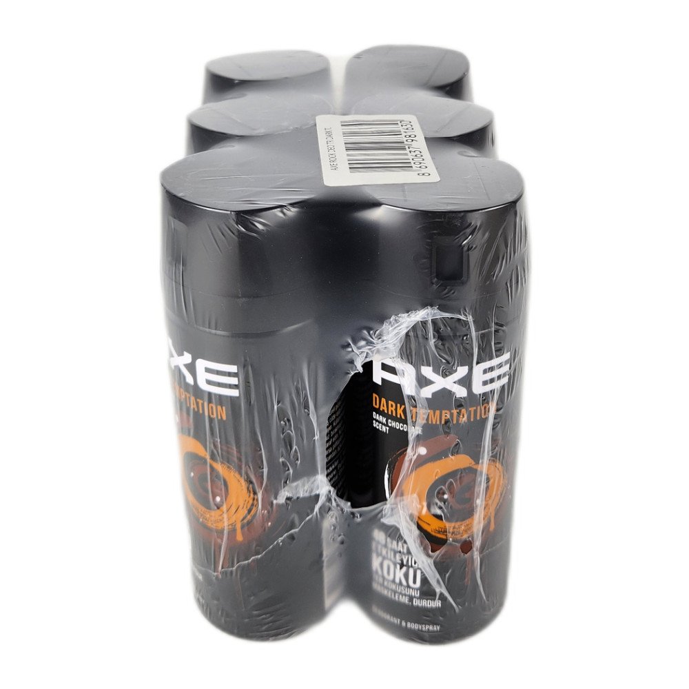 Axe Rock Deodorant 150 ml Dark Temptation x 6 Adet Axe Rock Deodorant 150 ml Dark Temptation x 6 Adet