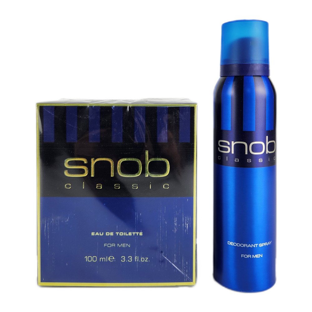 Snob Set Parfüm Classic 100 ml + 150 ml Deo Snob Set Parfüm Classic 100 ml + 150 ml Deo