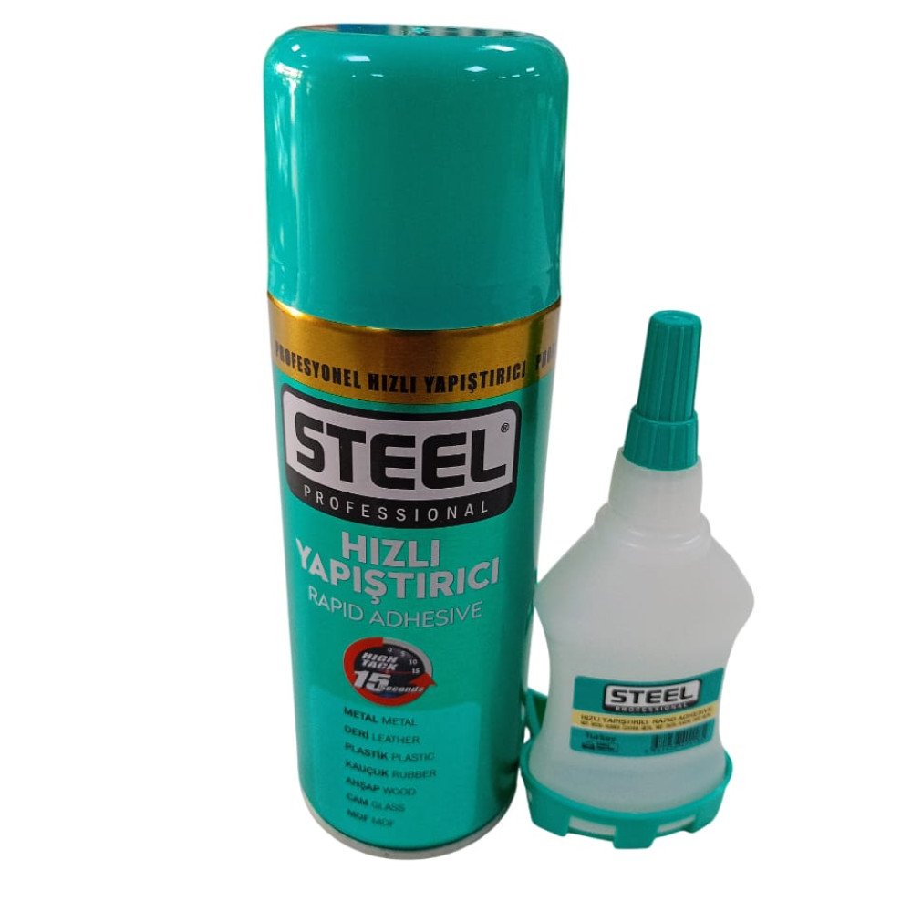 STEEL HIZLI YAPIŞTIRICI 400ML STEEL HIZLI YAPIŞTIRICI 400ML