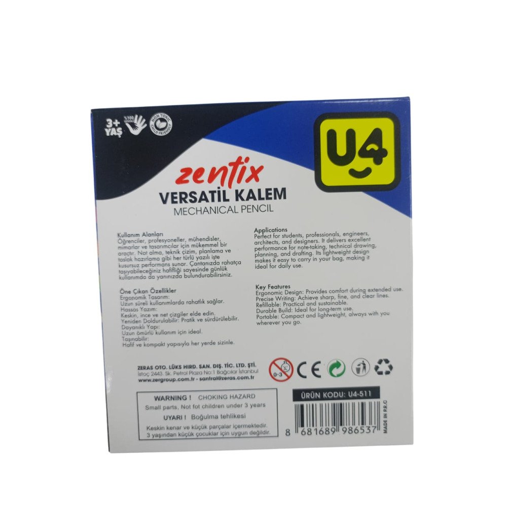U-4 511 VERSATİL KALEM*48 U-4 511 VERSATİL KALEM*48