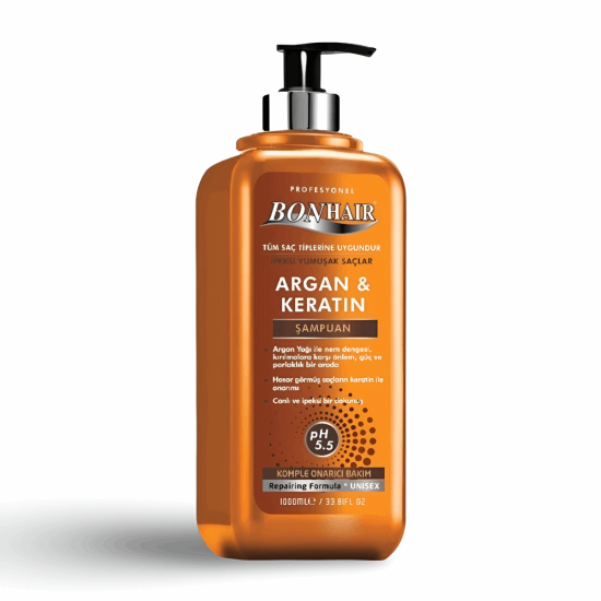 Bıohaır Samp.1000 Ml Argan Ve Keratın X12