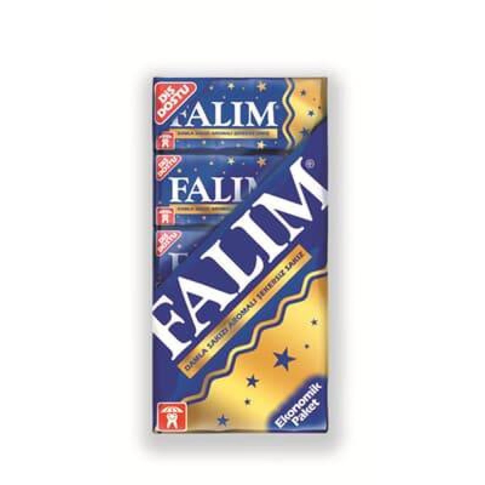 Falım Damla Sakız 5'Li X 20 Pk - 5Pk Falım 5Li Gibi (Tek Tek Barkodlu)