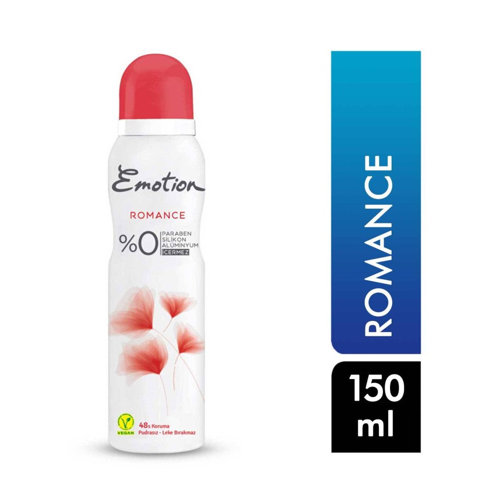 Emotion Deodorant 150 Ml Romance Kırmızı 8690586257602