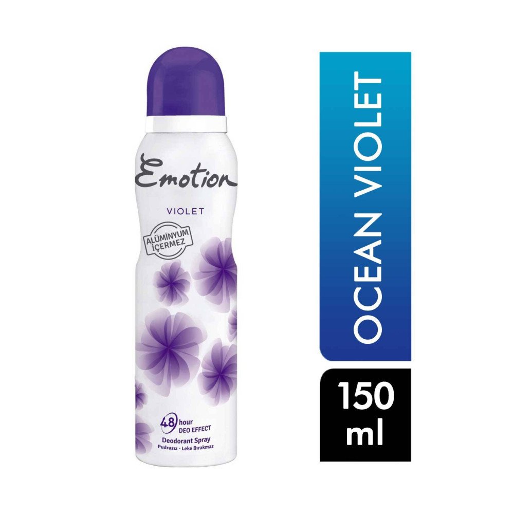 Emotion Deodorant 150 Ml Ocean Violet Mor 8690586301671