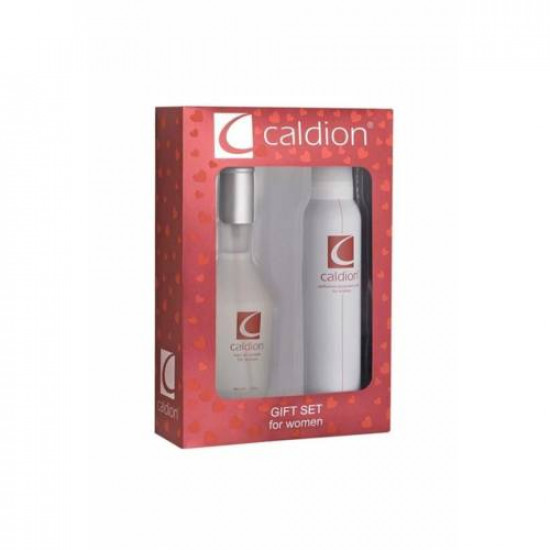 Caldion Classic Bayan Kırmızı Parfüm + Deodorant Set