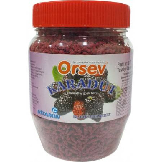 Orsev Karadut İçecek Tozu 300 Gr Kavanoz   -8697403160657