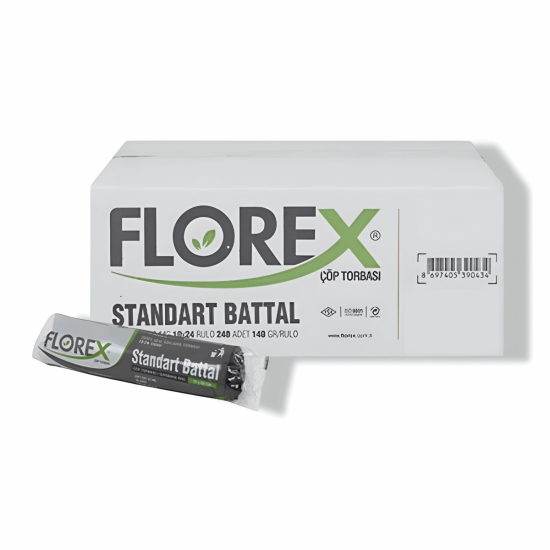 (Koli) Florex Çöp Poşet Battal 72X95Cm 10Lu X 24Rulo