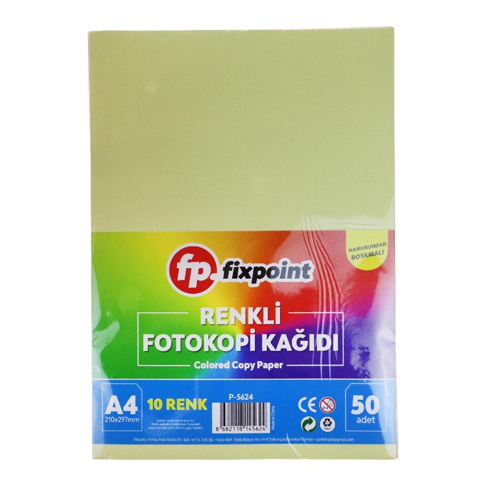 FİXPOİNT RENKLİ A4 KAĞIDI*50Lİ FİXPOİNT RENKLİ A4 KAĞIDI*50Lİ