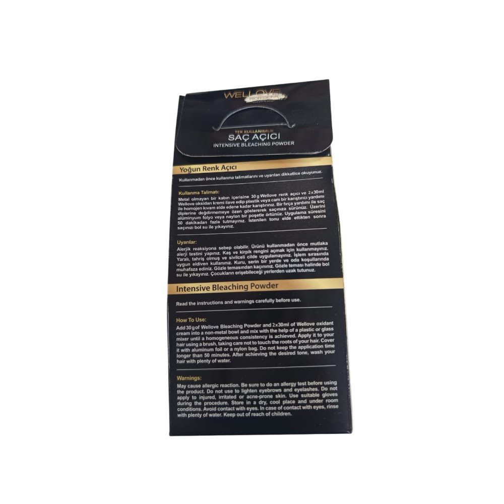 WELLOVE SAÇ AÇICI TEK KULLANIMLIK*12