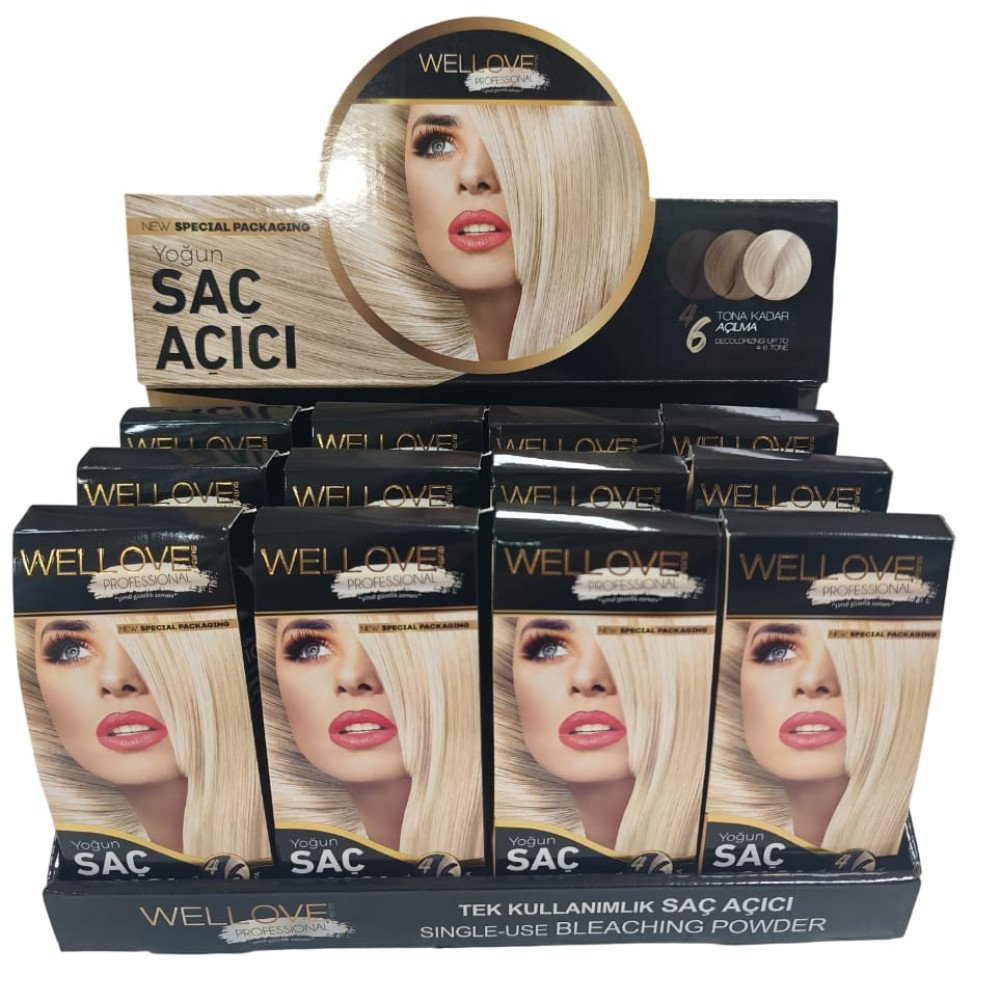 WELLOVE SAÇ AÇICI TEK KULLANIMLIK*12