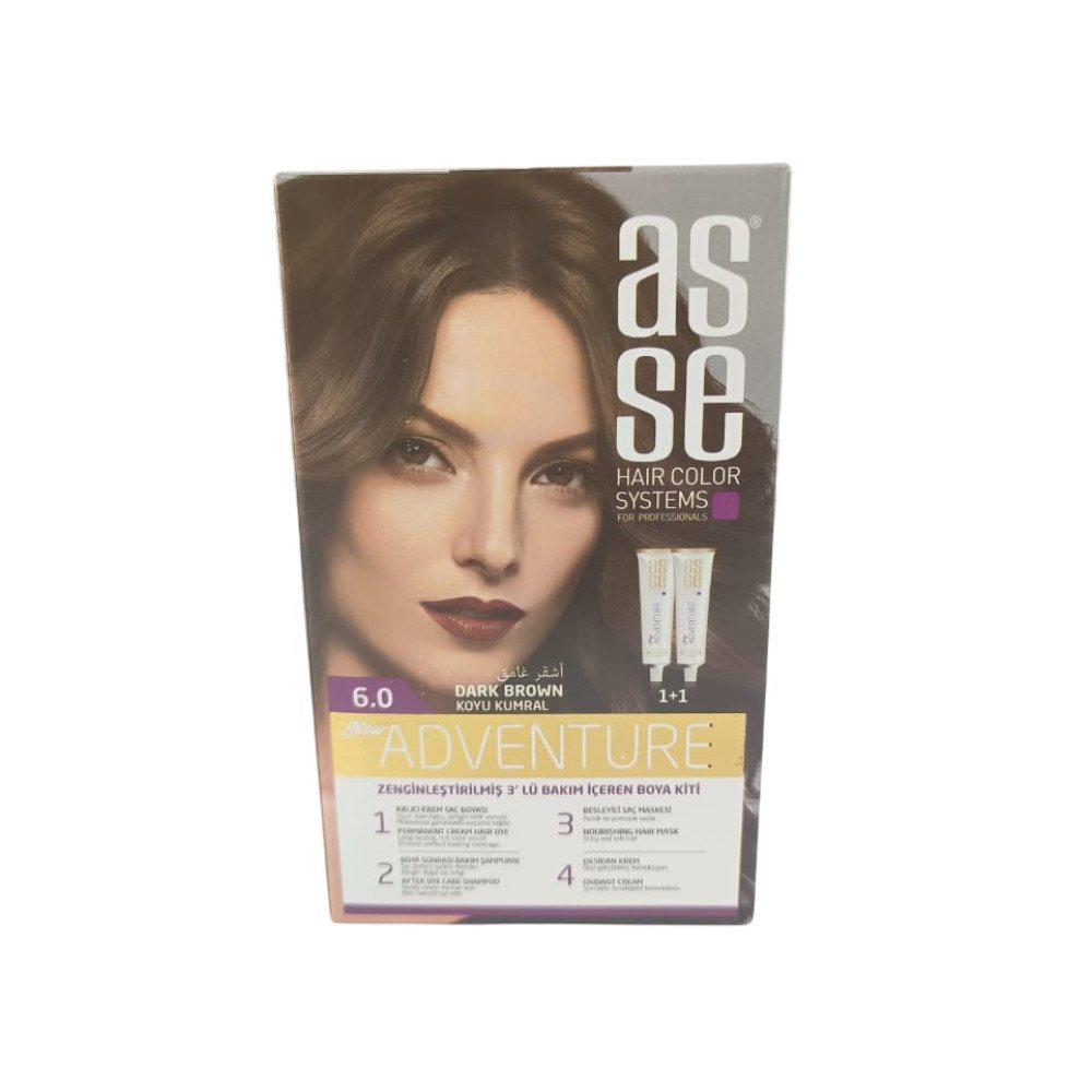 ASSE SET SAÇ BOYASI 6.0 KOYU KUMRAL