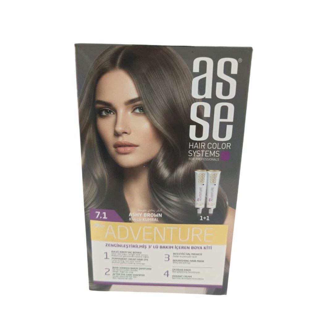 ASSE SET SAÇ BOYASI 7.1 KÜLLÜ KUMRAL