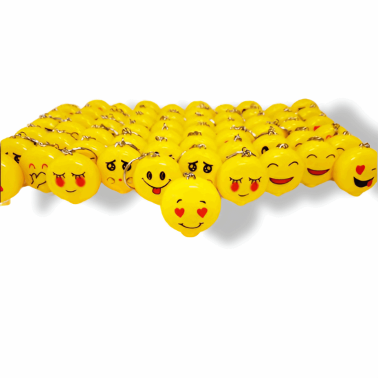 Olgun Işıklı Emojinli Anahtarlık*48