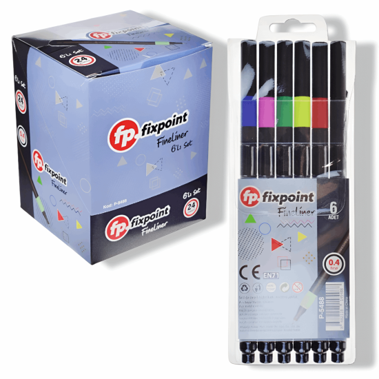 Fixpoint Fineliner 6Lı Set*24