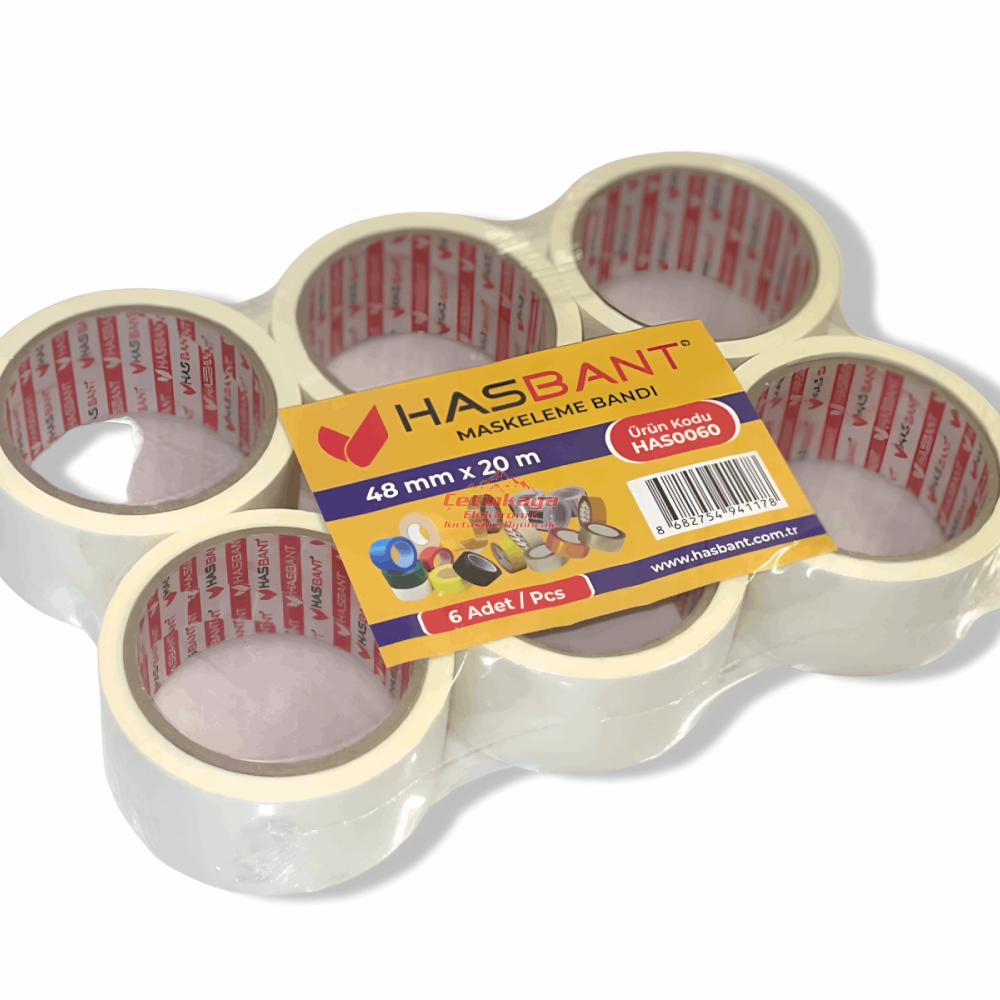 Maskeleme Boyacı Bandı48Mm*20Mt*6