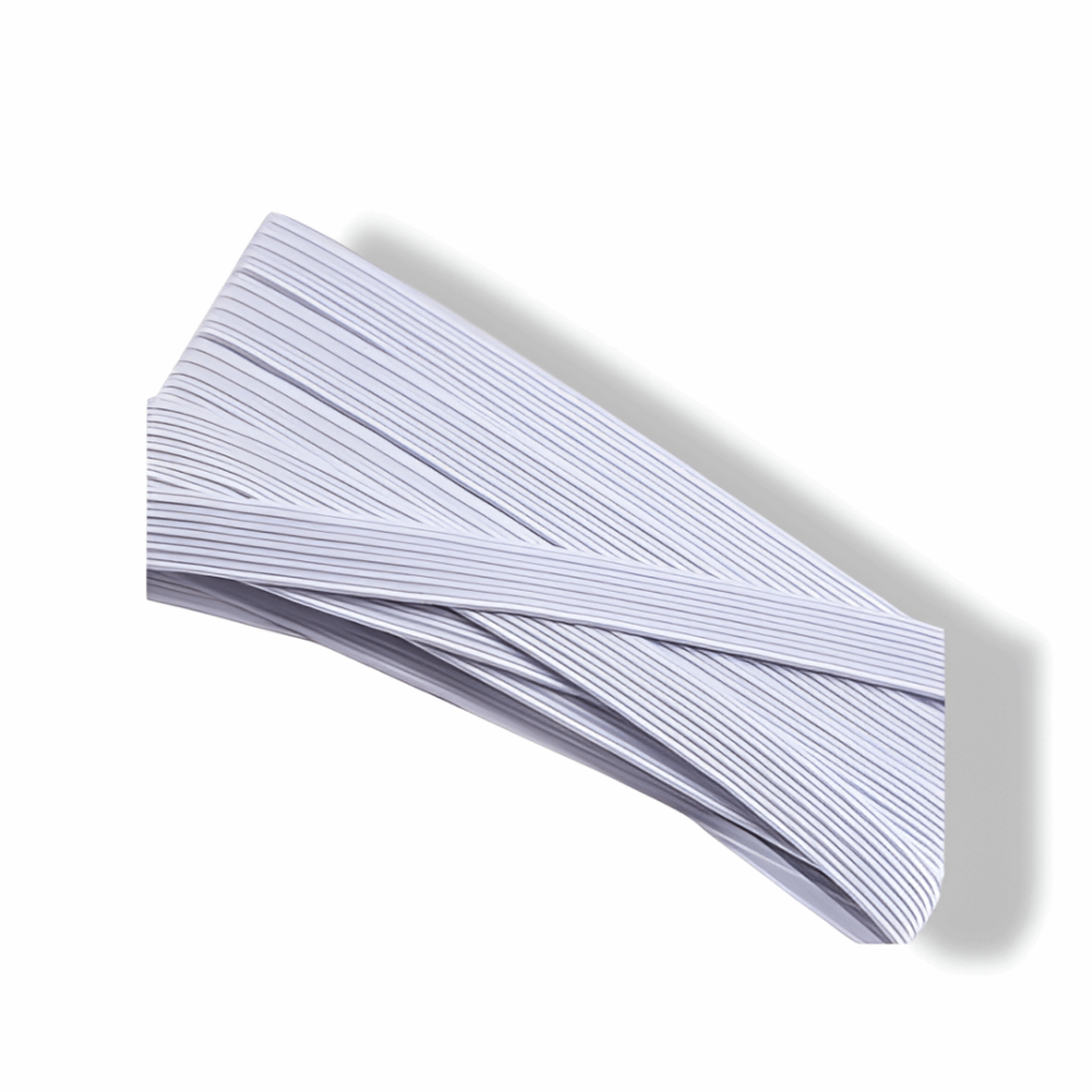 Tres Lastik 10 Metre Beyaz