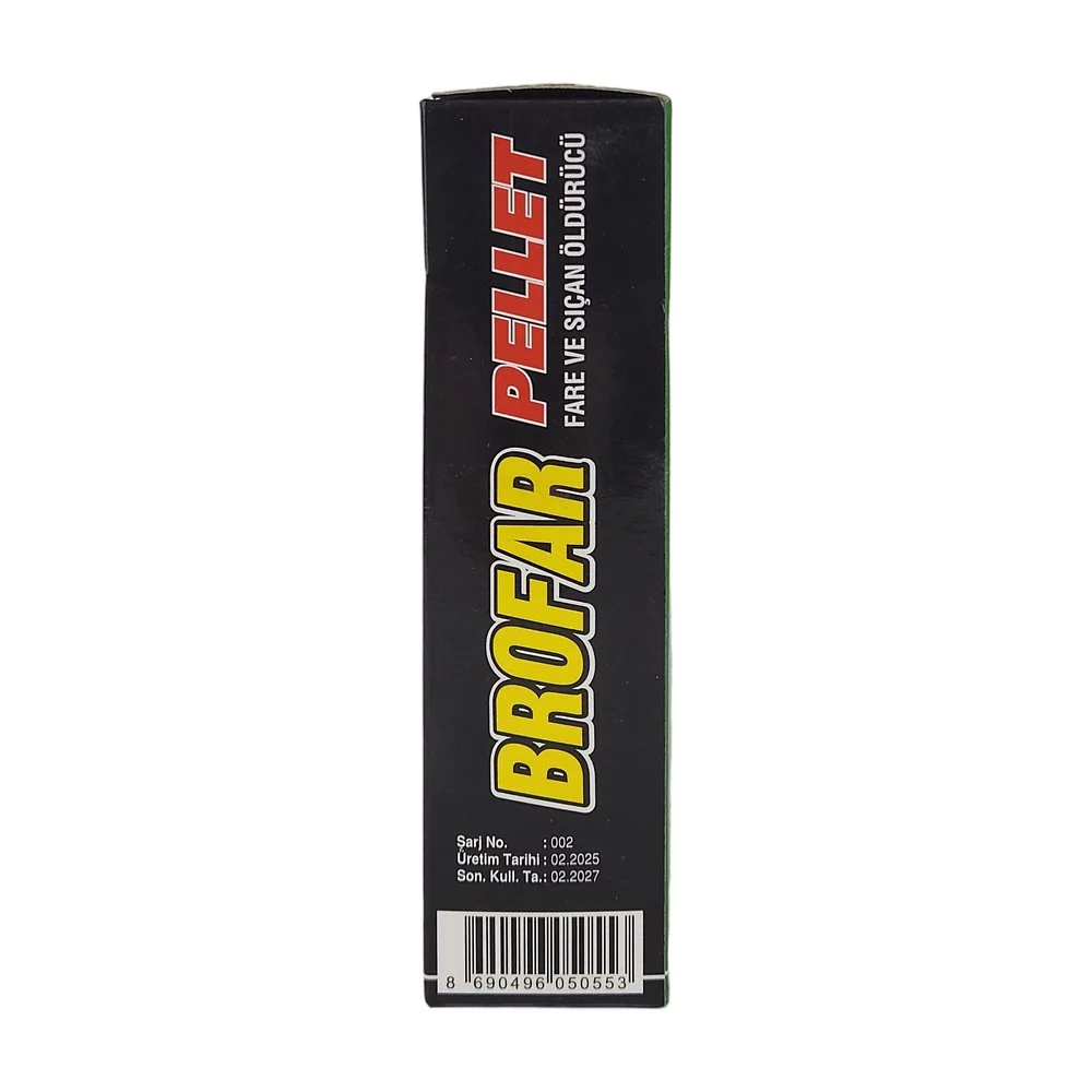BROFAR Pellet Fare ve Sıçan Öldürücü 80 gr (2x40 gr)