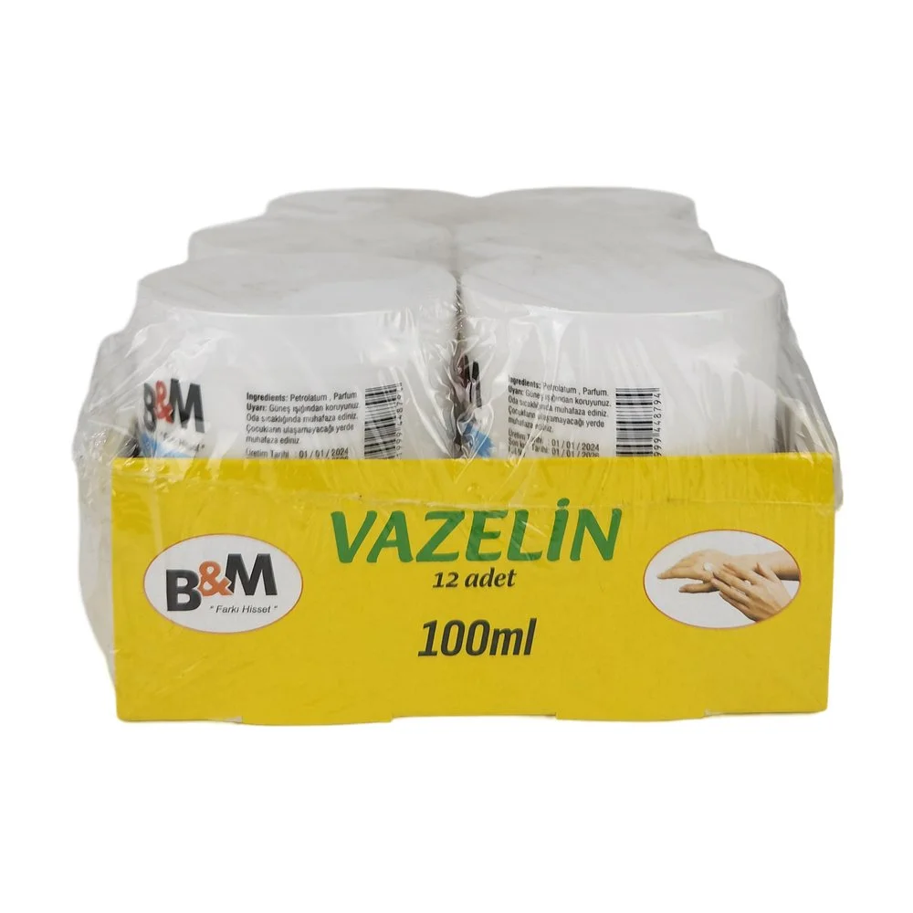 Bm Vazalin 100 Ml x 12 Adet Bm Vazalin 100 Ml x 12 Adet