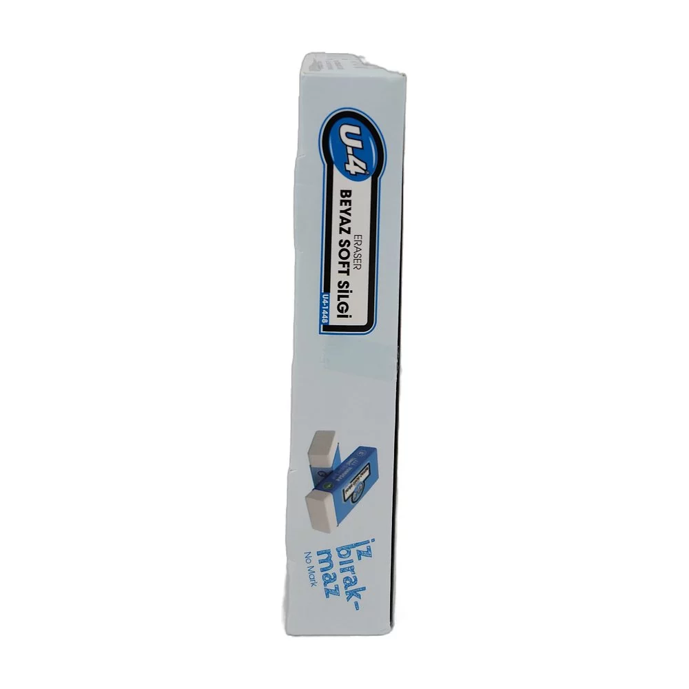 U-4 Eraser Soft Silgi 24Lü - Beyaz U-4 Eraser Soft Silgi 24Lü - Beyaz