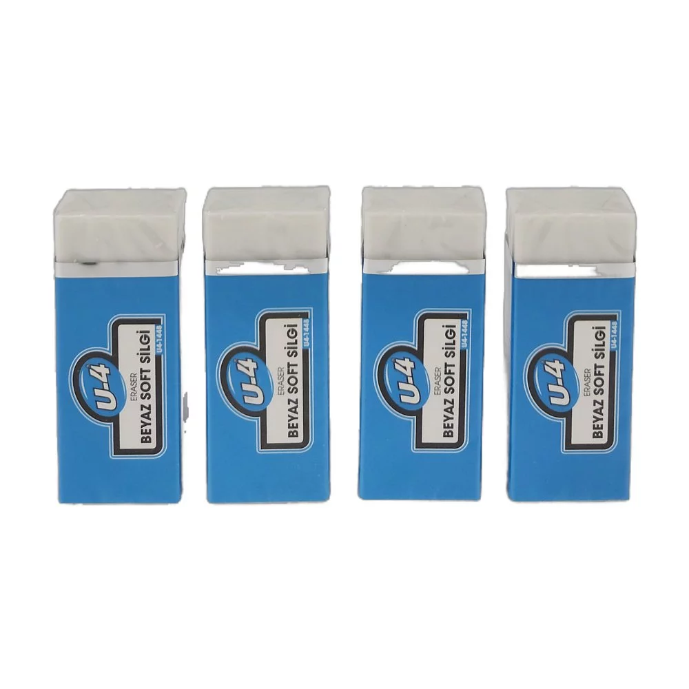 U-4 Eraser Soft Silgi 24Lü - Beyaz U-4 Eraser Soft Silgi 24Lü - Beyaz