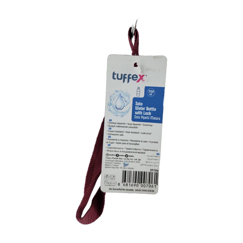 Su Matarası Pipetli P-7048 700Ml