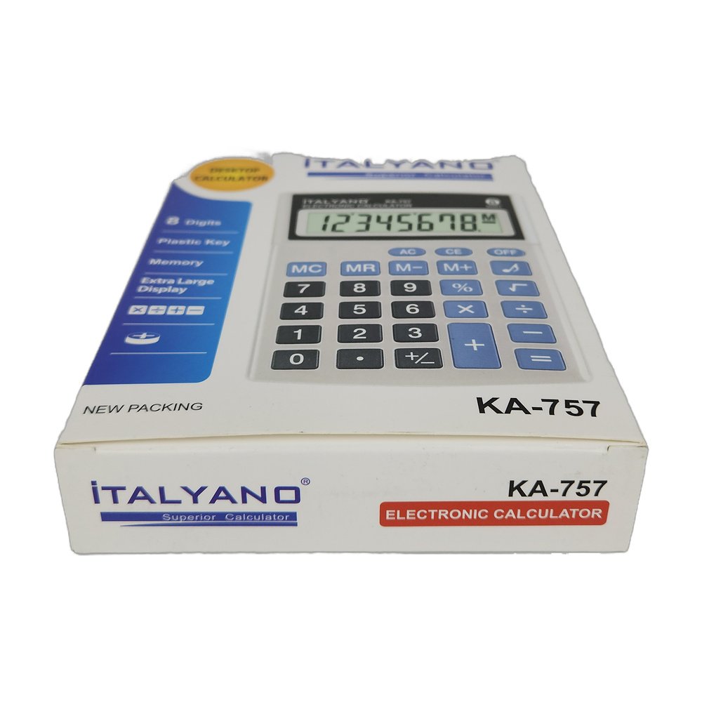 İtalyano Ka-757 Hesap Makinesi İtalyano Ka-757 Hesap Makinesi