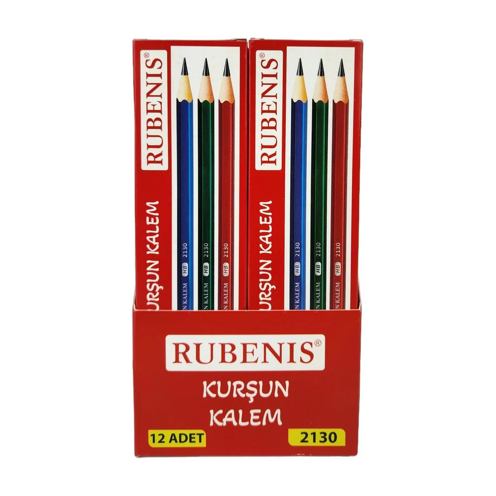 Rubenis Mercanlı Kurşun Kalem x 12 Adet Rubenis Mercanlı Kurşun Kalem x 12 Adet