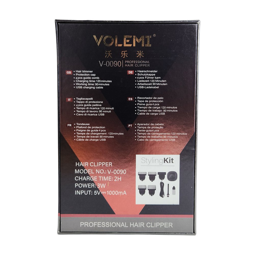 Volemı Profesyonel Traş Makinası V-0090 Volemı Profesyonel Traş Makinası V-0090