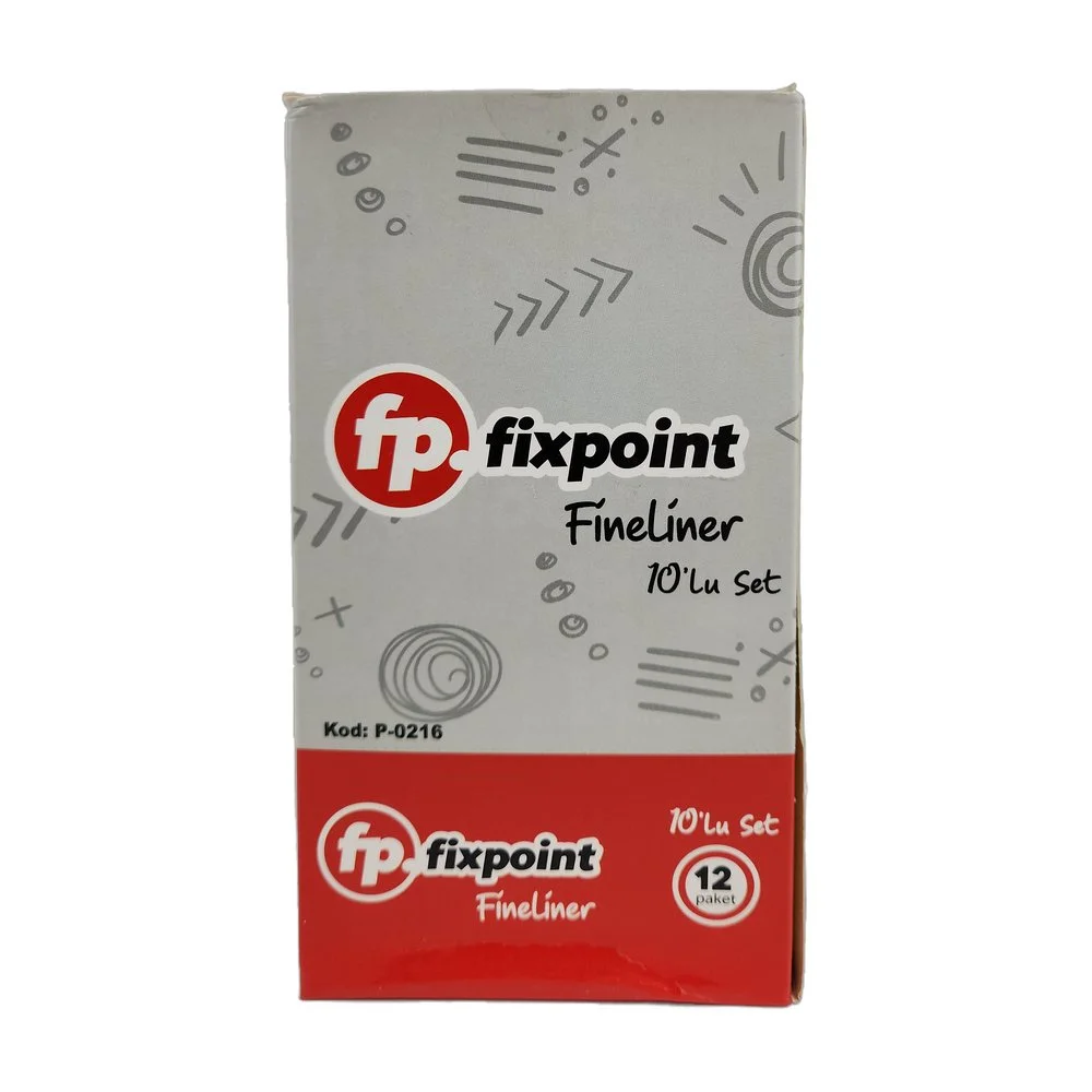 Fixpoint Fineliner Kalem 10Lu X 12 Adet Fixpoint Fineliner Kalem 10Lu X 12 Adet