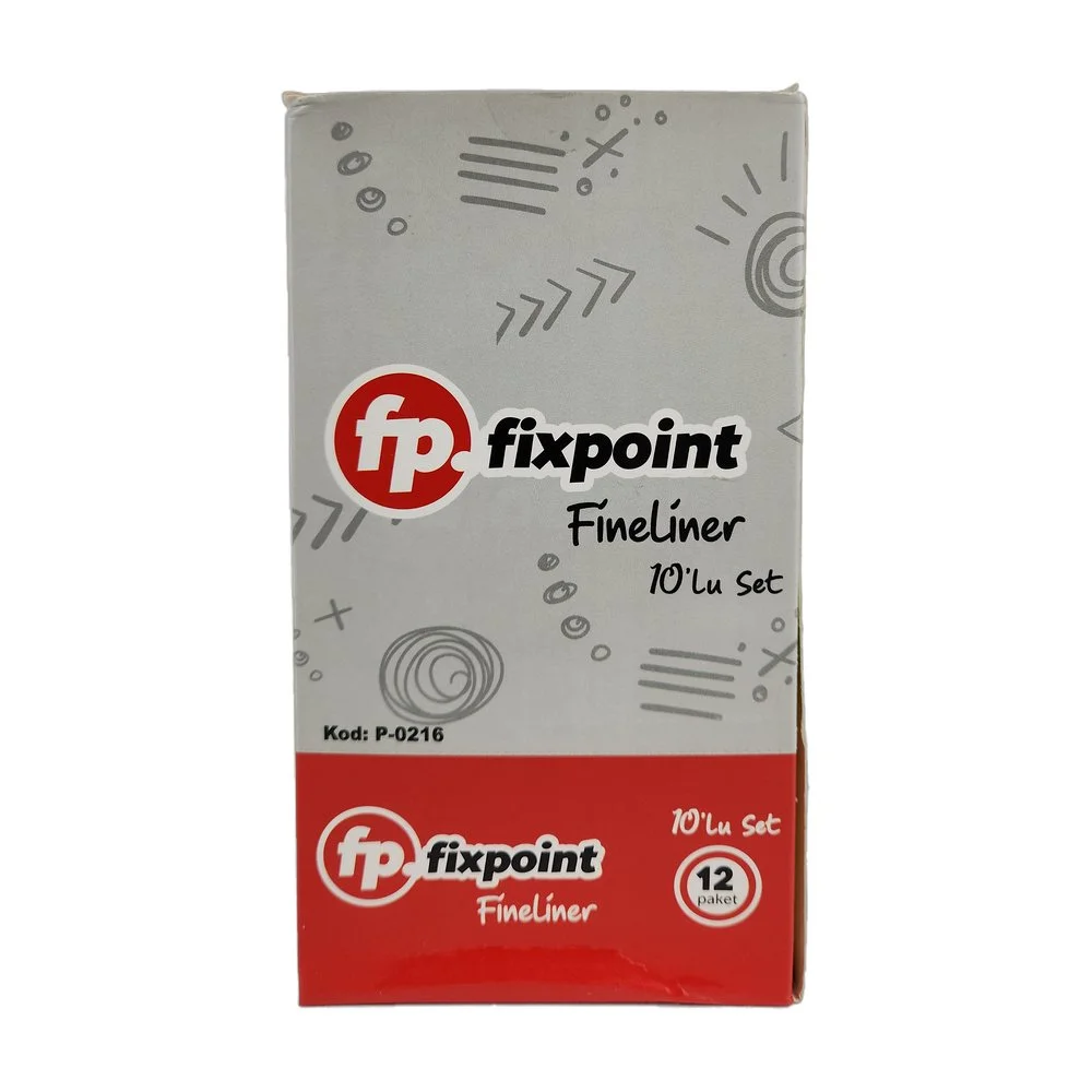Fixpoint Fineliner Kalem 10Lu X 12 Adet Fixpoint Fineliner Kalem 10Lu X 12 Adet