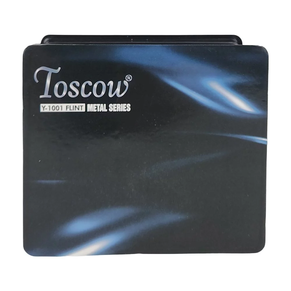 Toscow Metal Taşlı Çakmak Y-1001 *24Ad Toscow Metal Taşlı Çakmak Y-1001 *24Ad