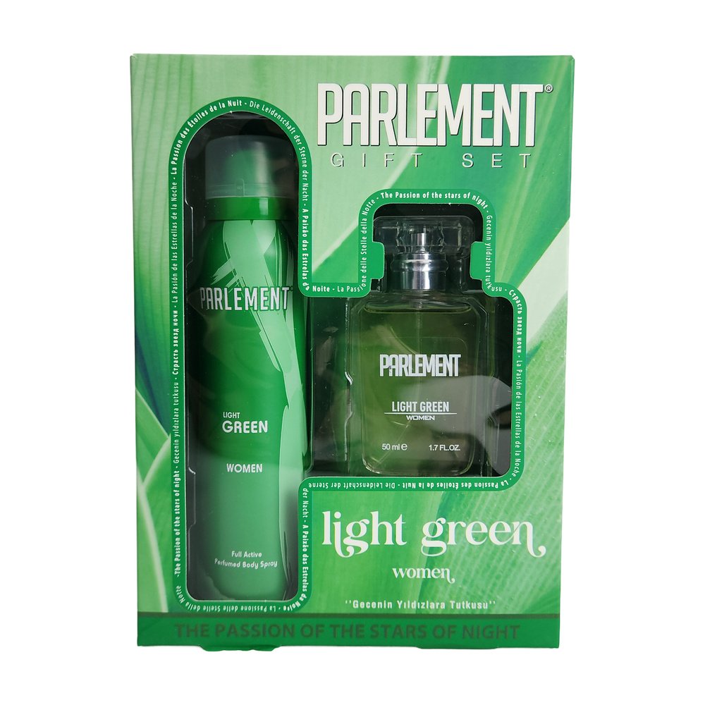 Parlement Light Green Bayan Parfüm 50Ml +150 Ml Deodorant Set Parlement Light Green Bayan Parfüm 50Ml +150 Ml Deodorant Set