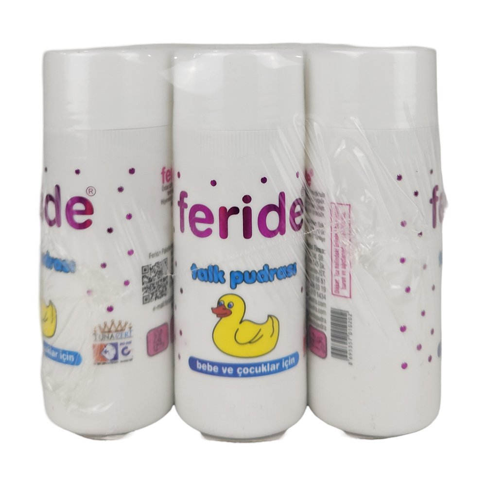 Feride 75 Gr Talk Bebek Pudrası *12 Adet Feride 75 Gr Talk Bebek Pudrası *12 Adet