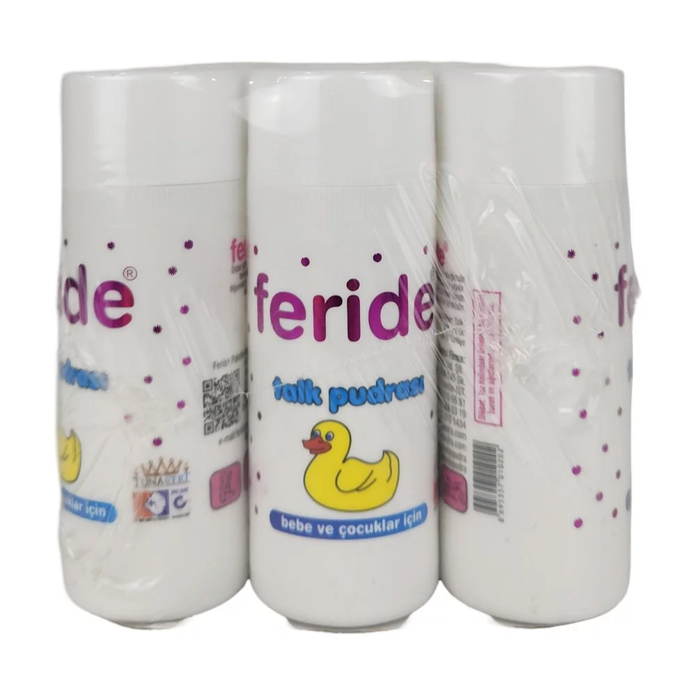 Feride 75 Gr Talk Bebek Pudrası *12 Adet Feride 75 Gr Talk Bebek Pudrası *12 Adet